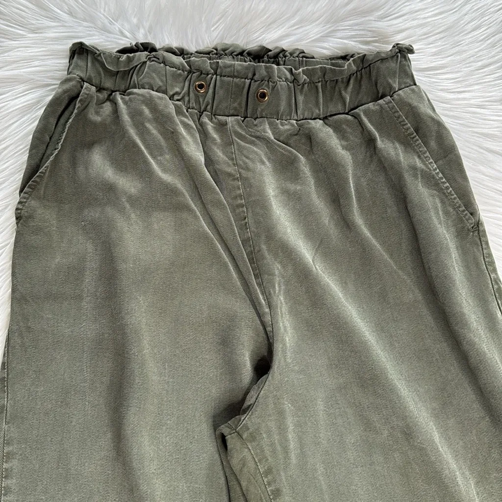 Zara Green Utility Jogger Pants - Image 5