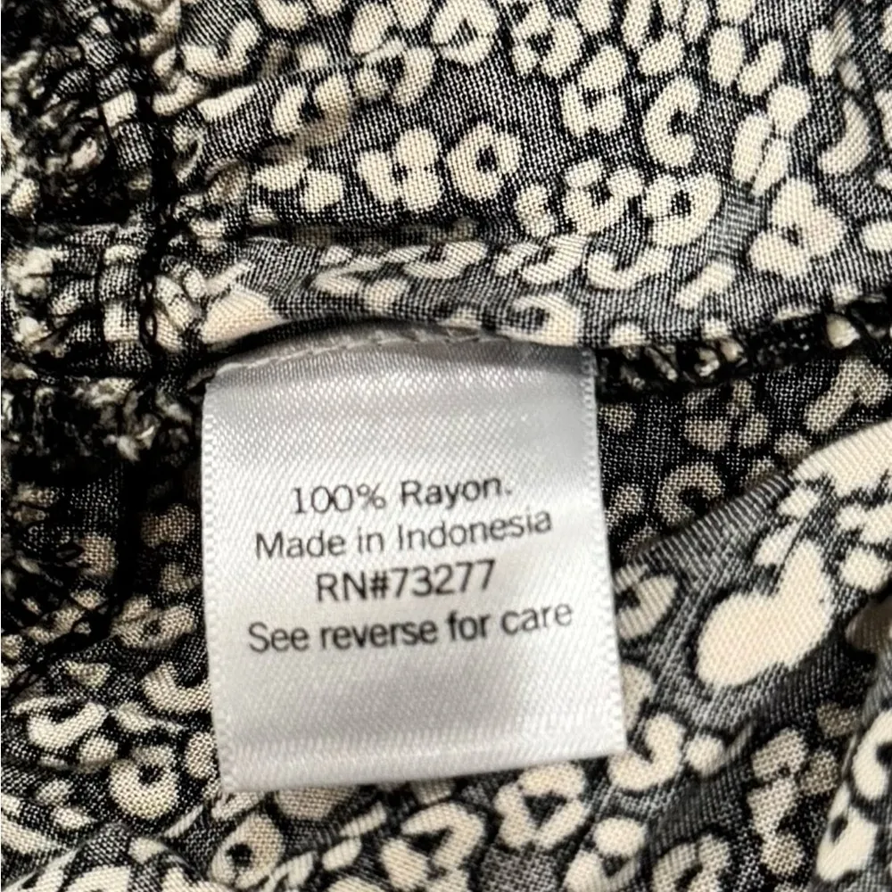 Nine West Boho Floral Frenzy Button Front Dress Festival Summer Party Date XL - Image 7