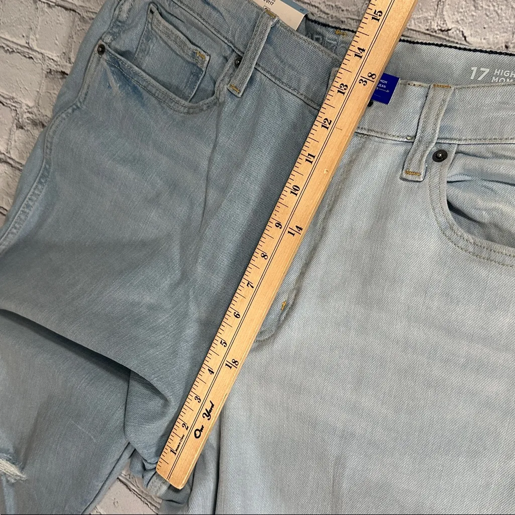 Arizona Jean Company Highest Rise Mom Jeans size 17 Brand New Semi- Relaxed Fit - Image 11