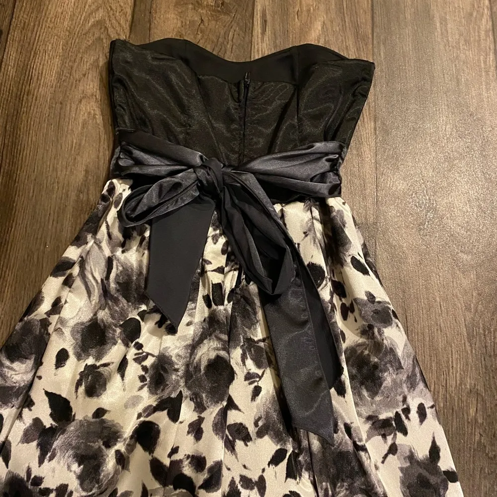 Ruby Rox  Strapless Semi Formal Mini Dress - Image 4