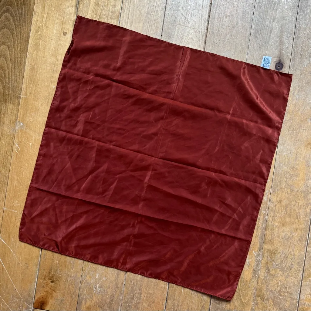 Veresa by Vara Rich Burgundy Scarf/Hair accessory Red - Image 3