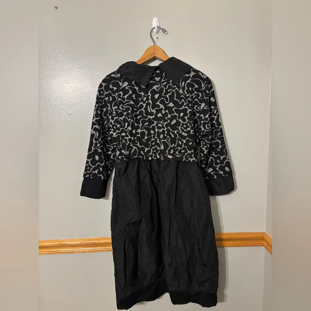 Dolcezza Cowl Neck Balloon Dress 73154 - Image 3