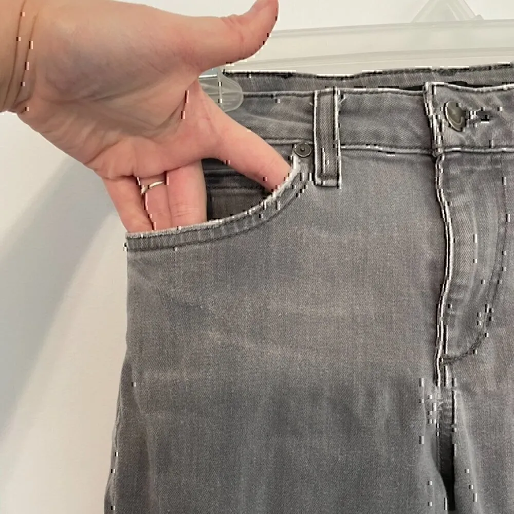 JOE'S JEANS JOES JEANS Skinny Ankle Jeans Gray Faded Stretch Cropped Crop 26 W26 - Image 9