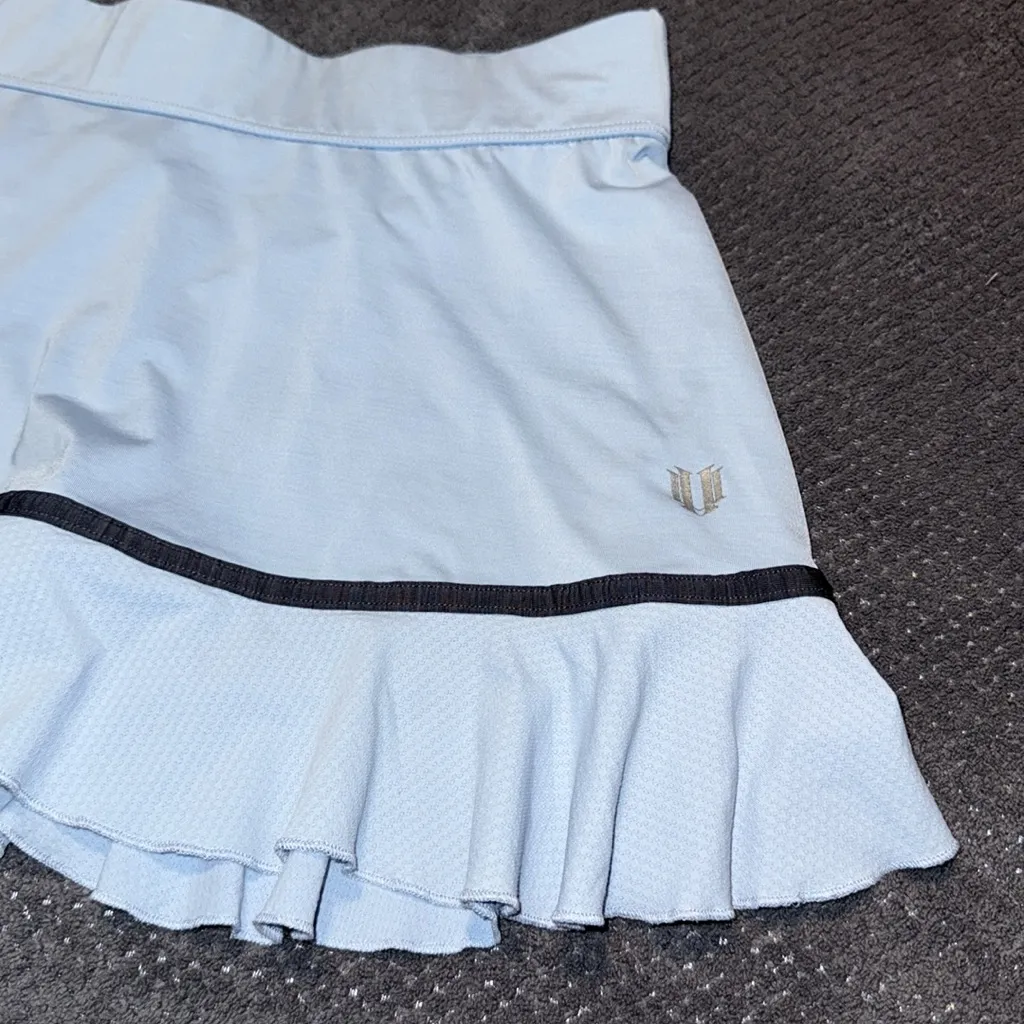 Eleven by‎ Venus Women’s Light Blue Tennis Skirt with Shorts Size Medium - Image 2