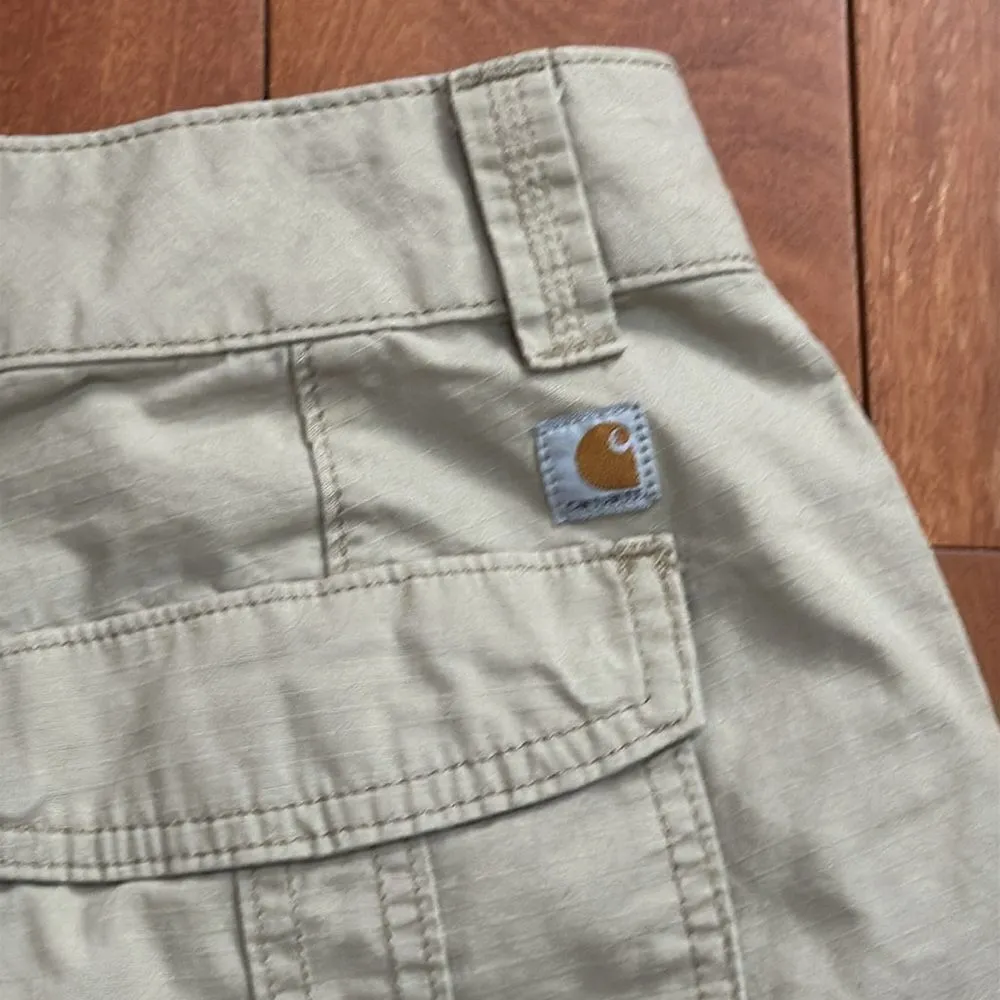 Carhartt Cargo Shorts Womens Rip Stop High Rise Outdoor Hiking Workwear Sz 6 - Image 3
