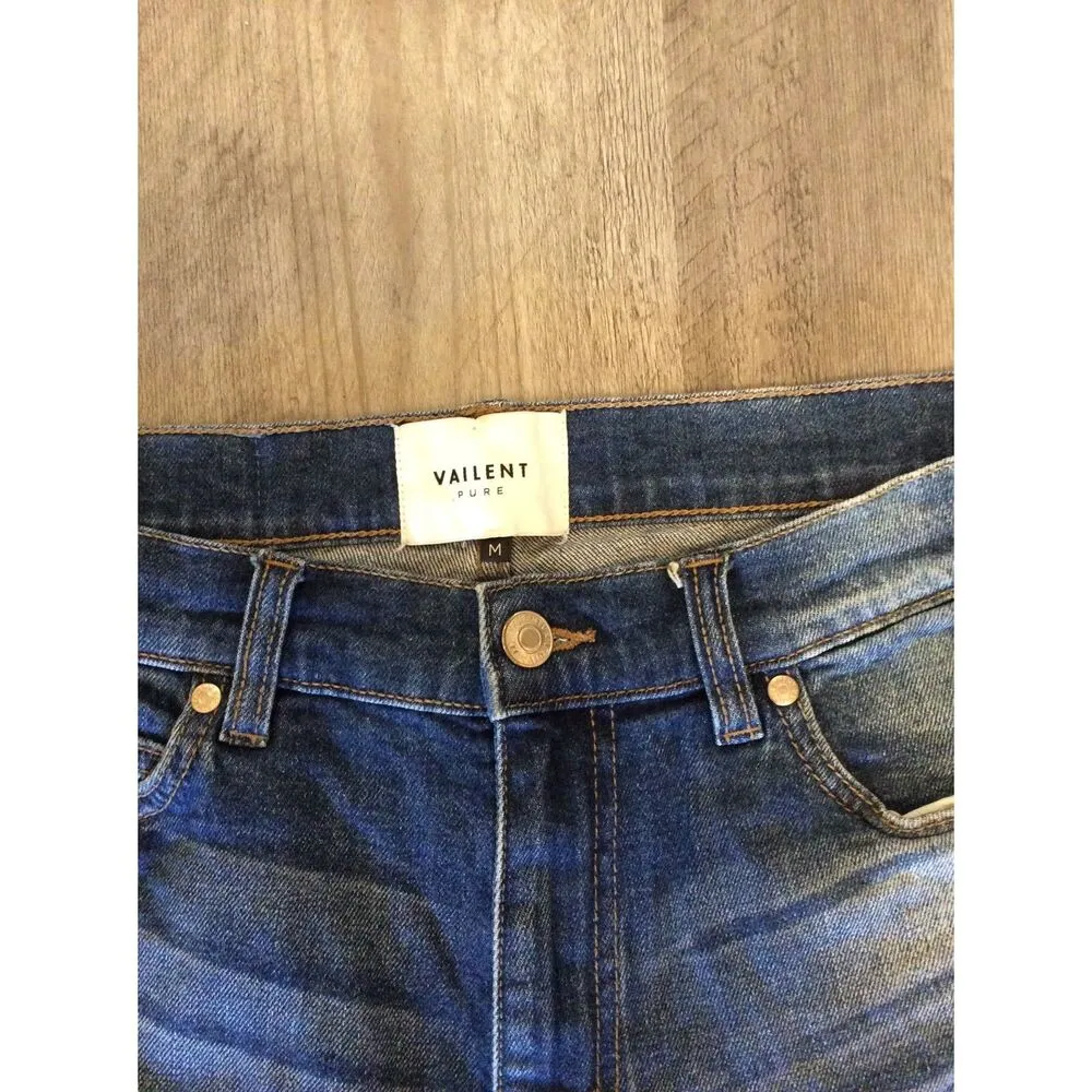 Vailent Pure Bermuda Jean Shorts Size medium M Womens Blue - Image 5