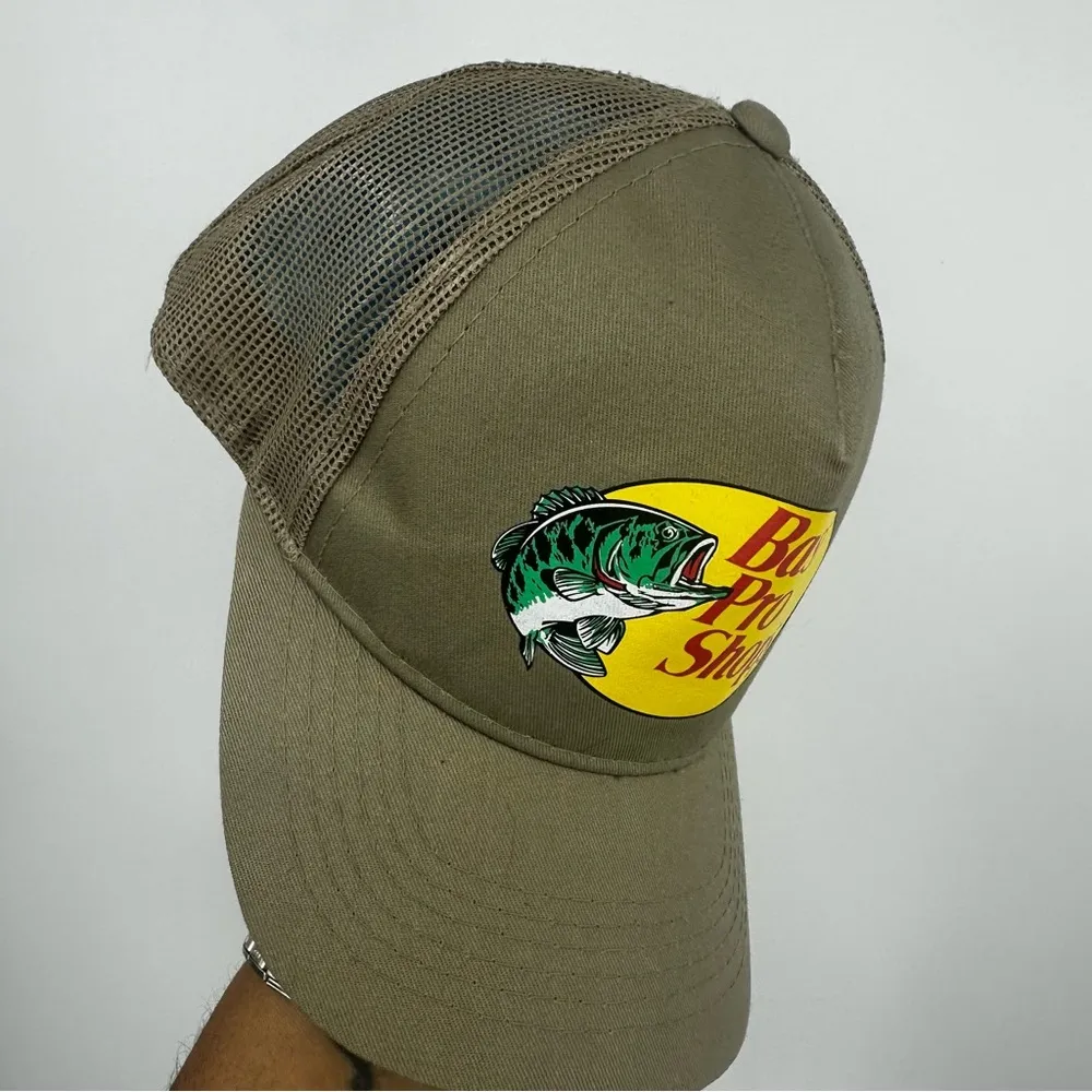Vintage Y2K Bass Pro Shops Dad Hat OS Early 2000s Fishing Outdoors - Image 3