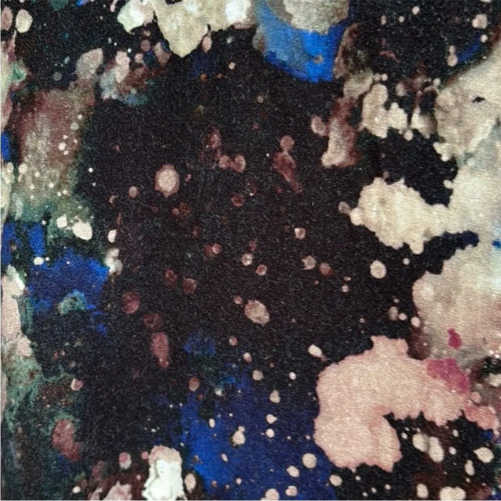 EUC Bryn Walker Damien Galaxy Print Jersey L/S Tunic / Dress Oversized Small - Image 7