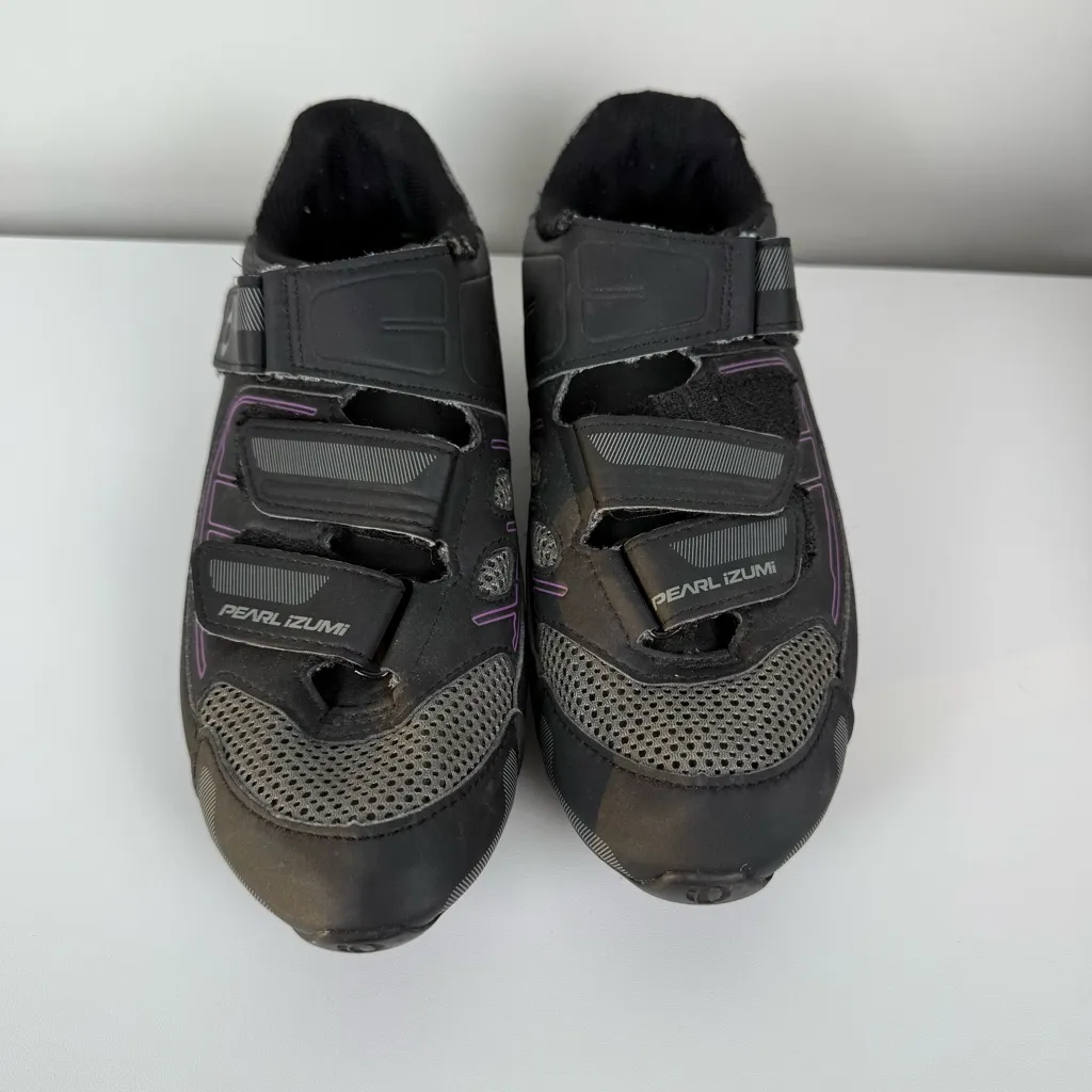 Pearl Izumi All-Road III Shoes Women's Size 40  Purple Grey - Image 2