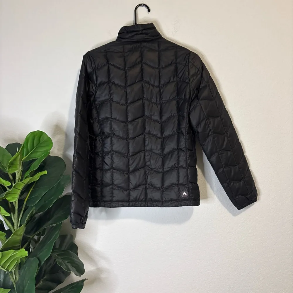 Marmot Women's Black Puffer Jacket small 800 goose down fill - Image 4