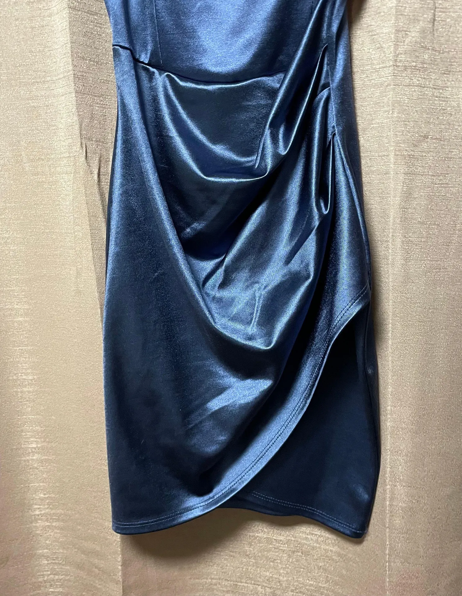 Windsor Satin Mini Dress - Image 3