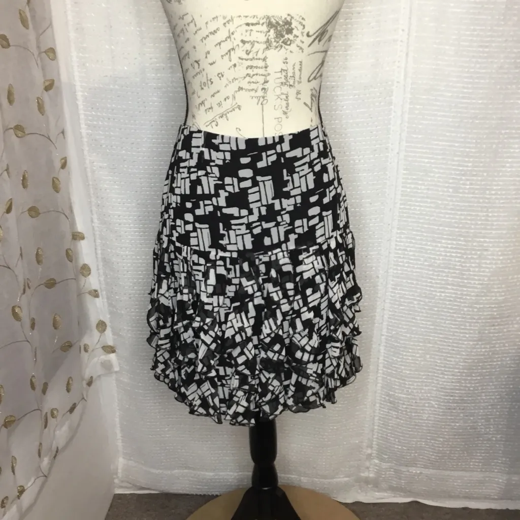 Alfani  Layered Frilly Skirt - Image 8