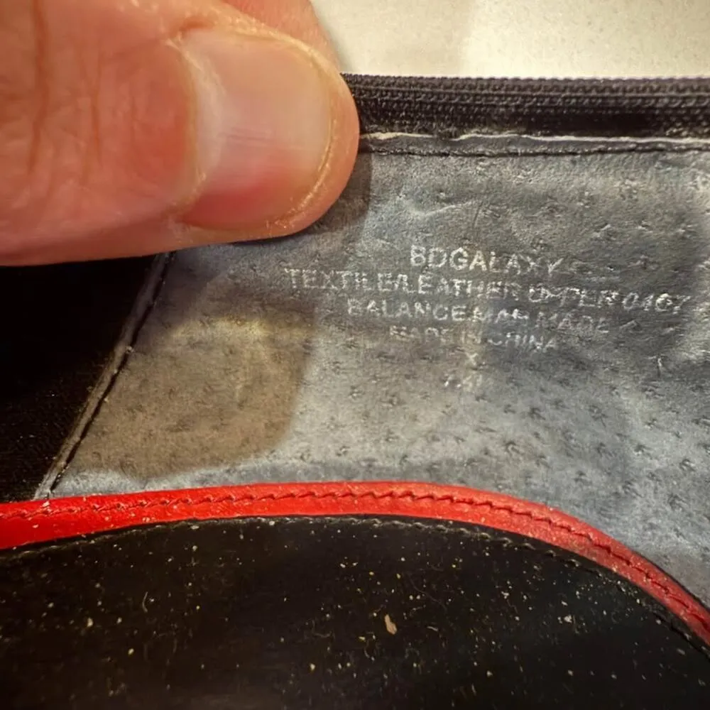 Bandolino BDGalaxy Ballet Slip On Flats Women's 7.5M Black Fabric Upper Cap Toe - Image 9