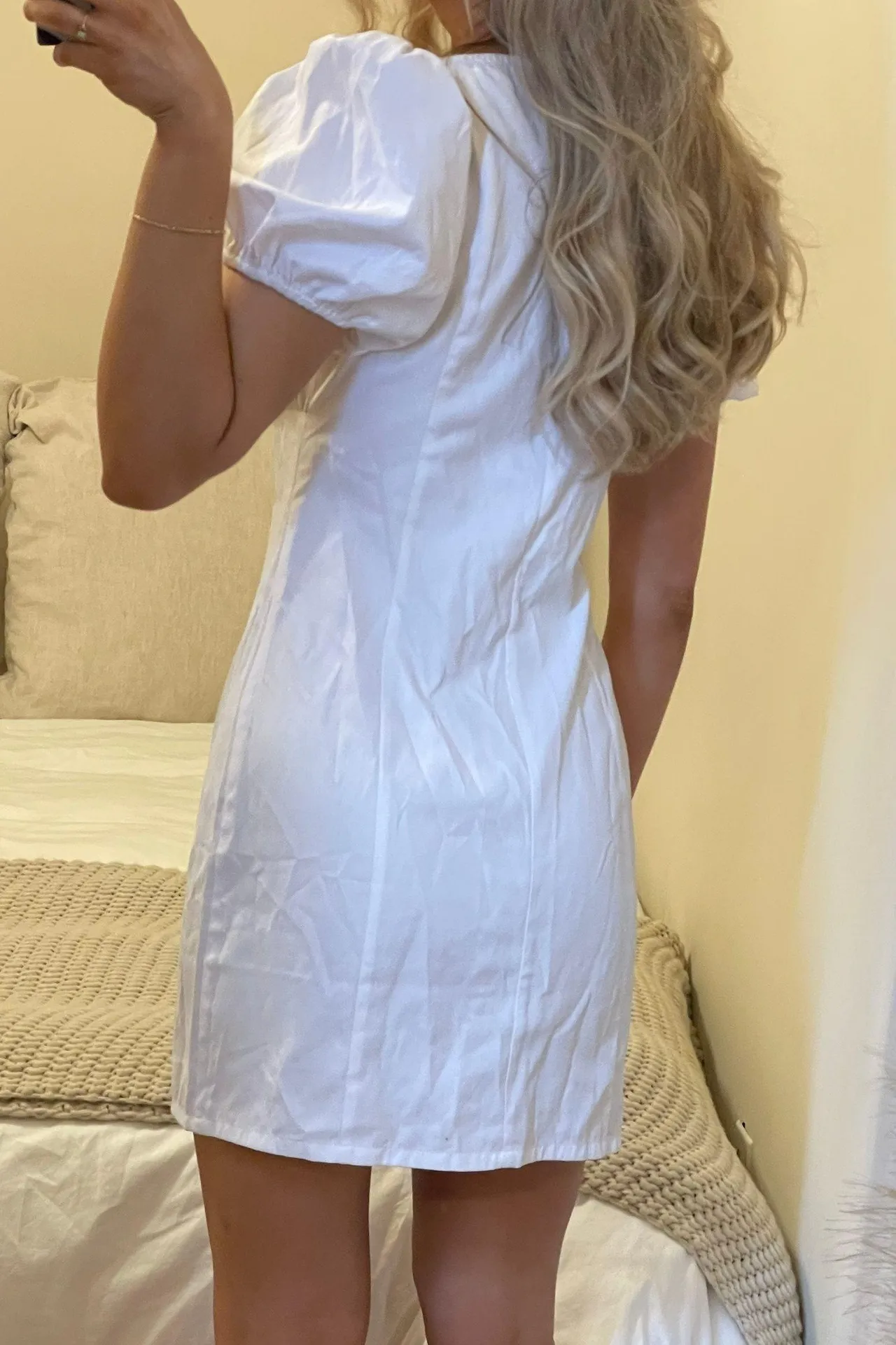 NWOT Cottage Core Mini Dress - Image 4