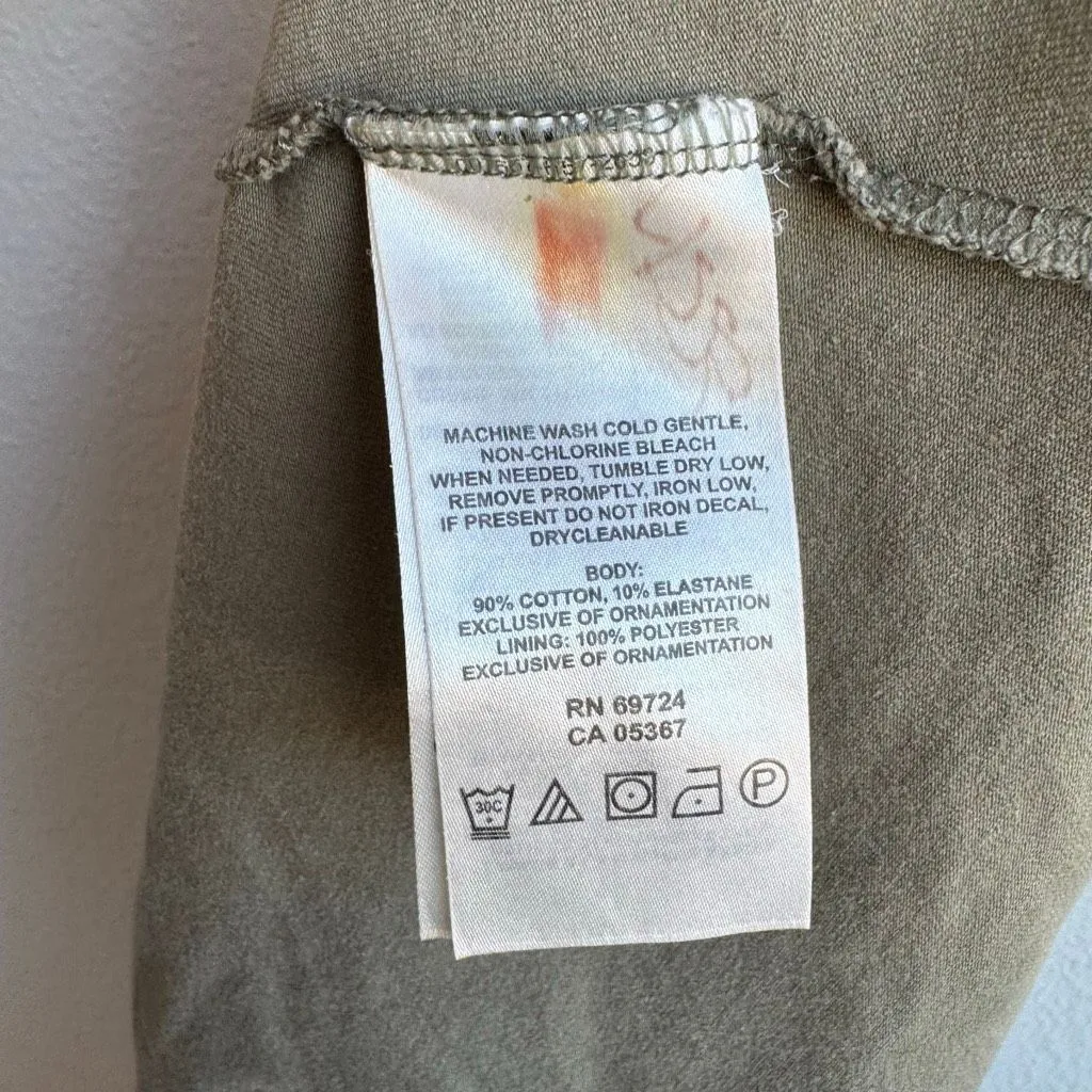 Mountain Hardwear Women's Size Medium Green Striped Outdoor Activewear Skirt - Image 5