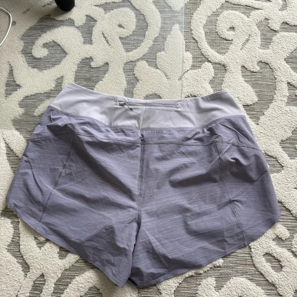 Athleta RUN WITH IT TEXTURED 3.5" Athletic Shorts Plus Size 1X NWT - Image 4