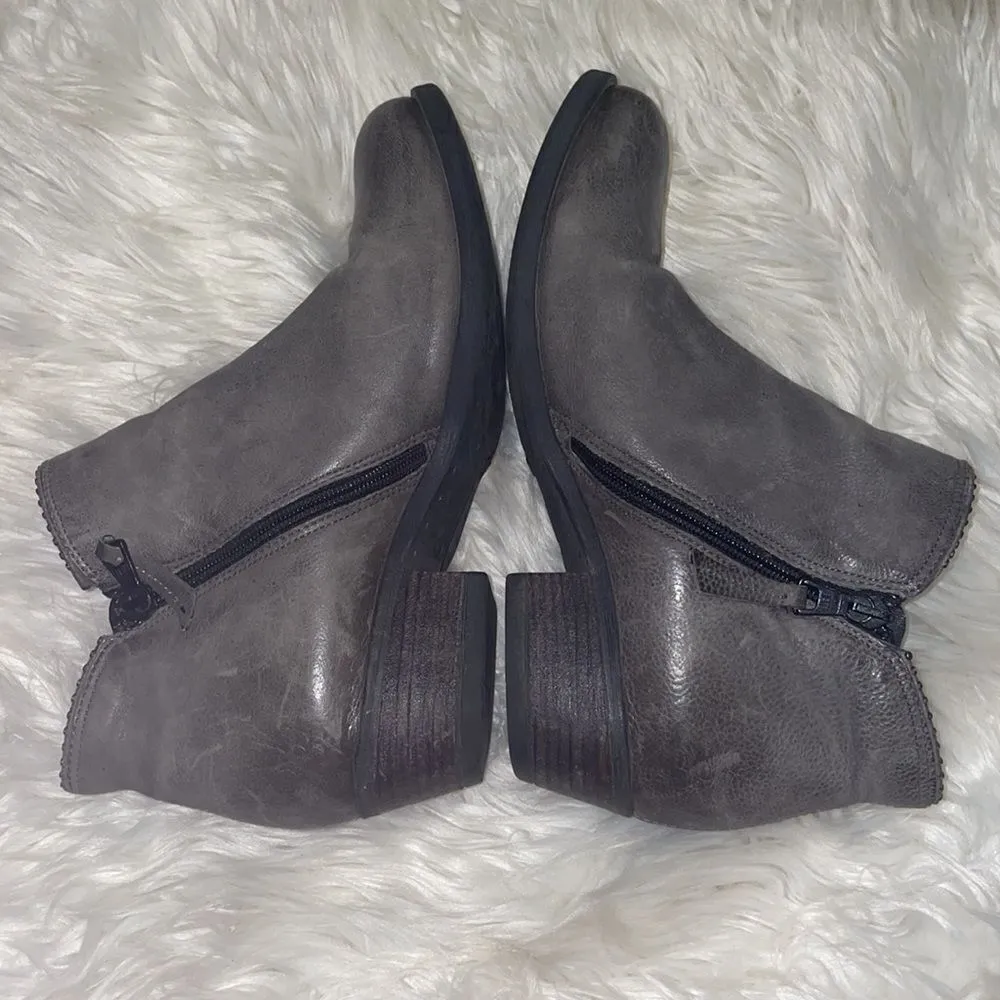 Miz Mooz Gray Barrett Ankle Bootie - Image 10