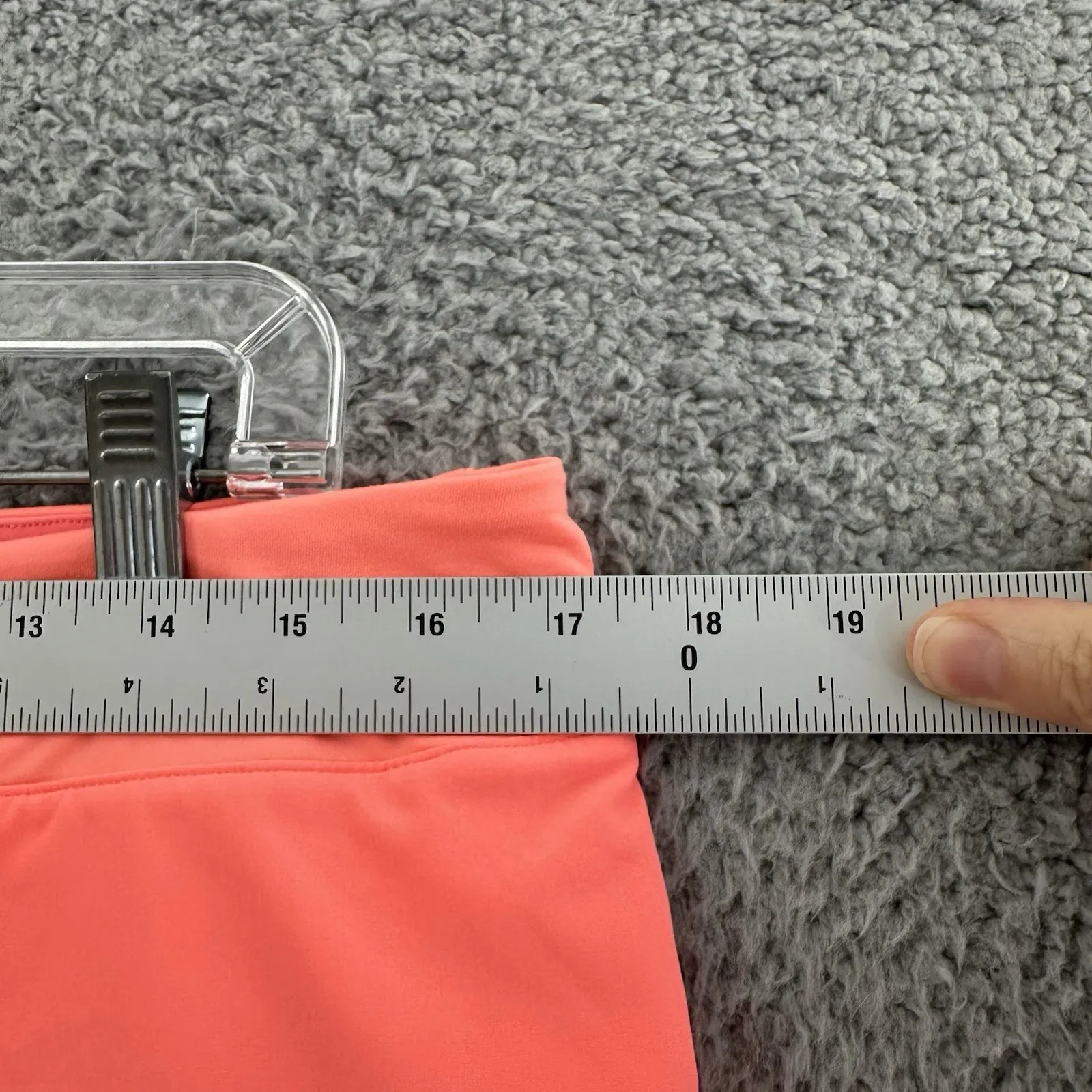 Lululemon Asymmetrical Pleated Tennis Skirt‎ Skort Sunset Orange Athleisure W 12 - Image 11