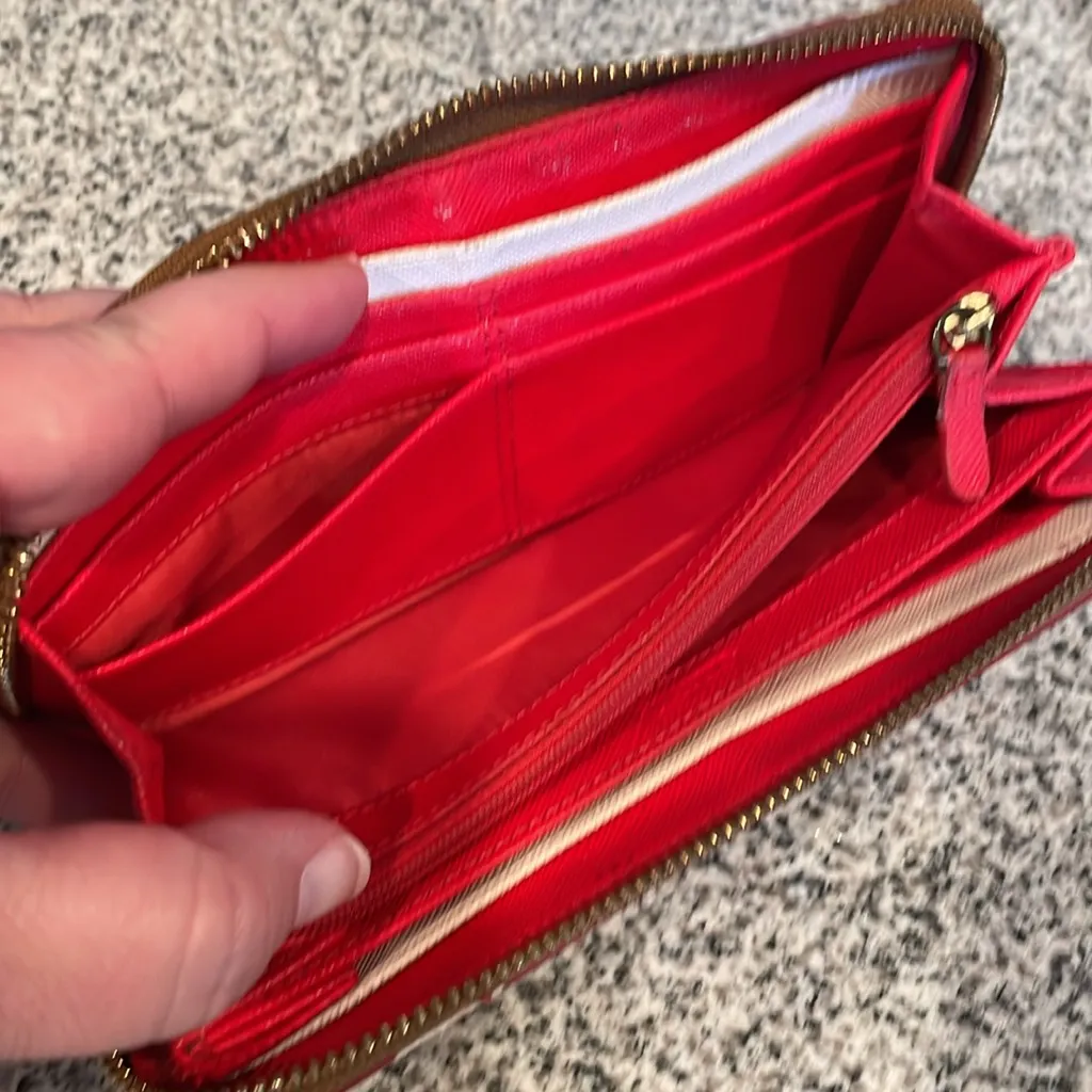 Coach Polka Dot Zippy Wallet - Image 12