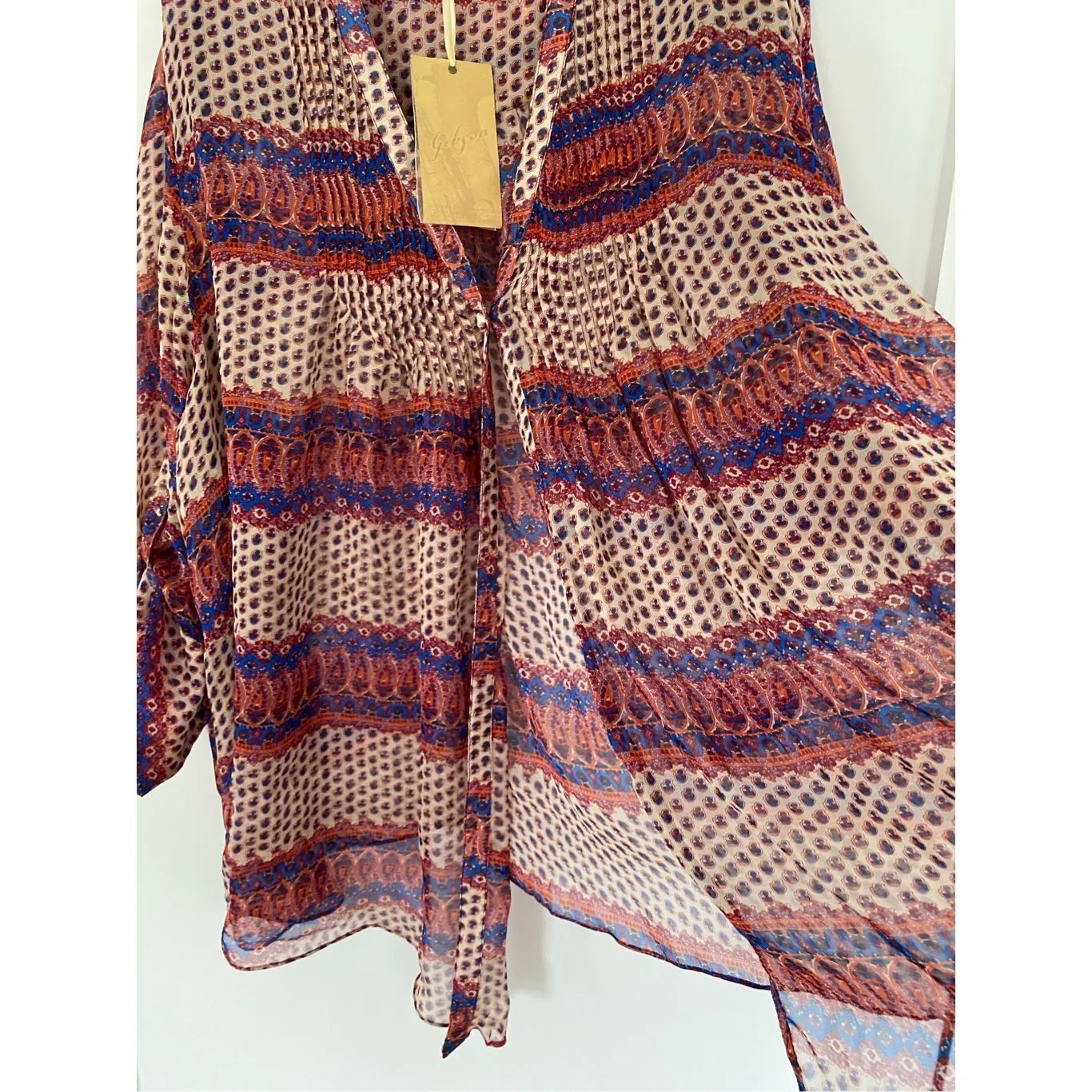 Gibson  100% Silk Tunic Sz 3X NWT - Image 4