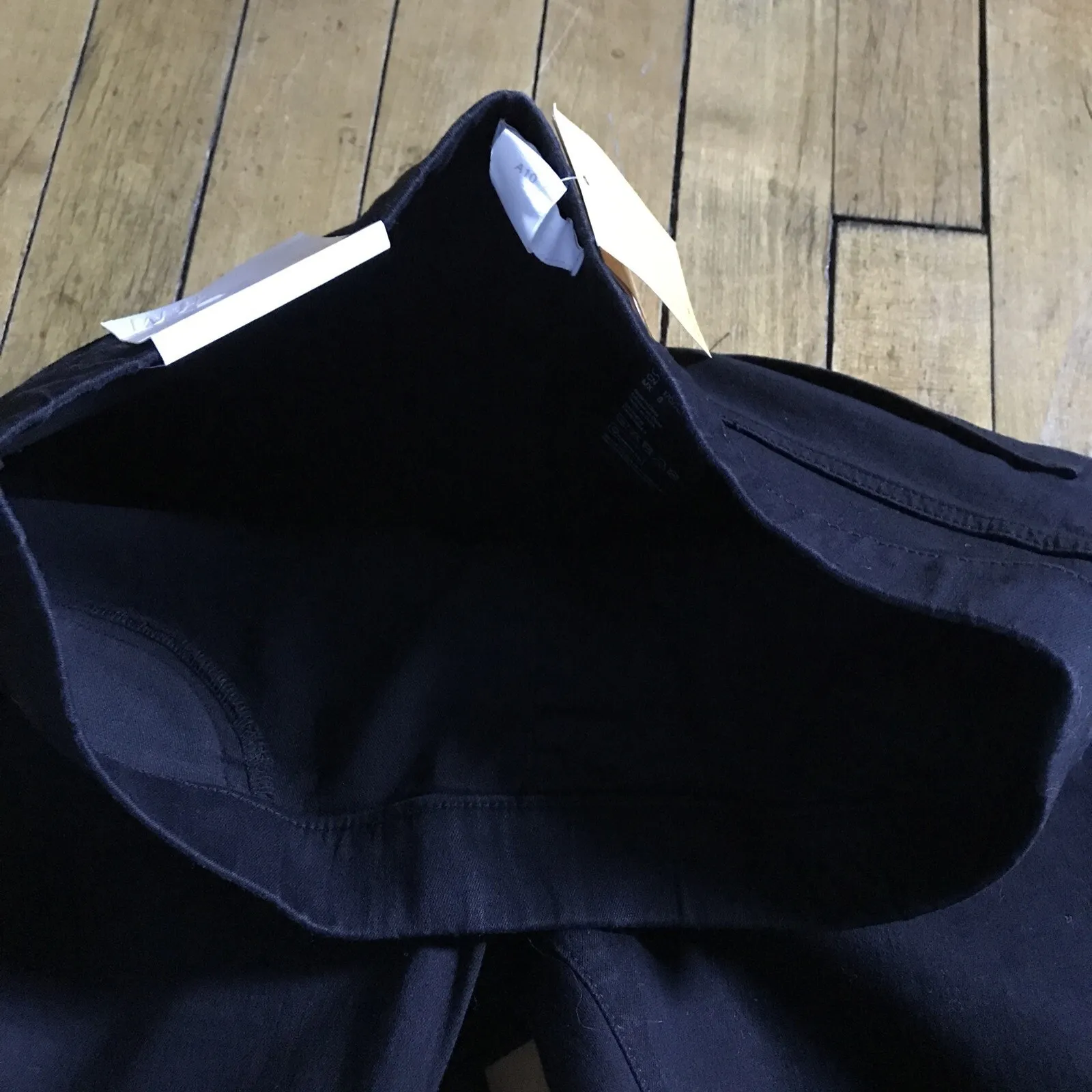 H&M Jeans Black Size 8 Super Stretch Skinny Regular Waist Full Length - Image 6