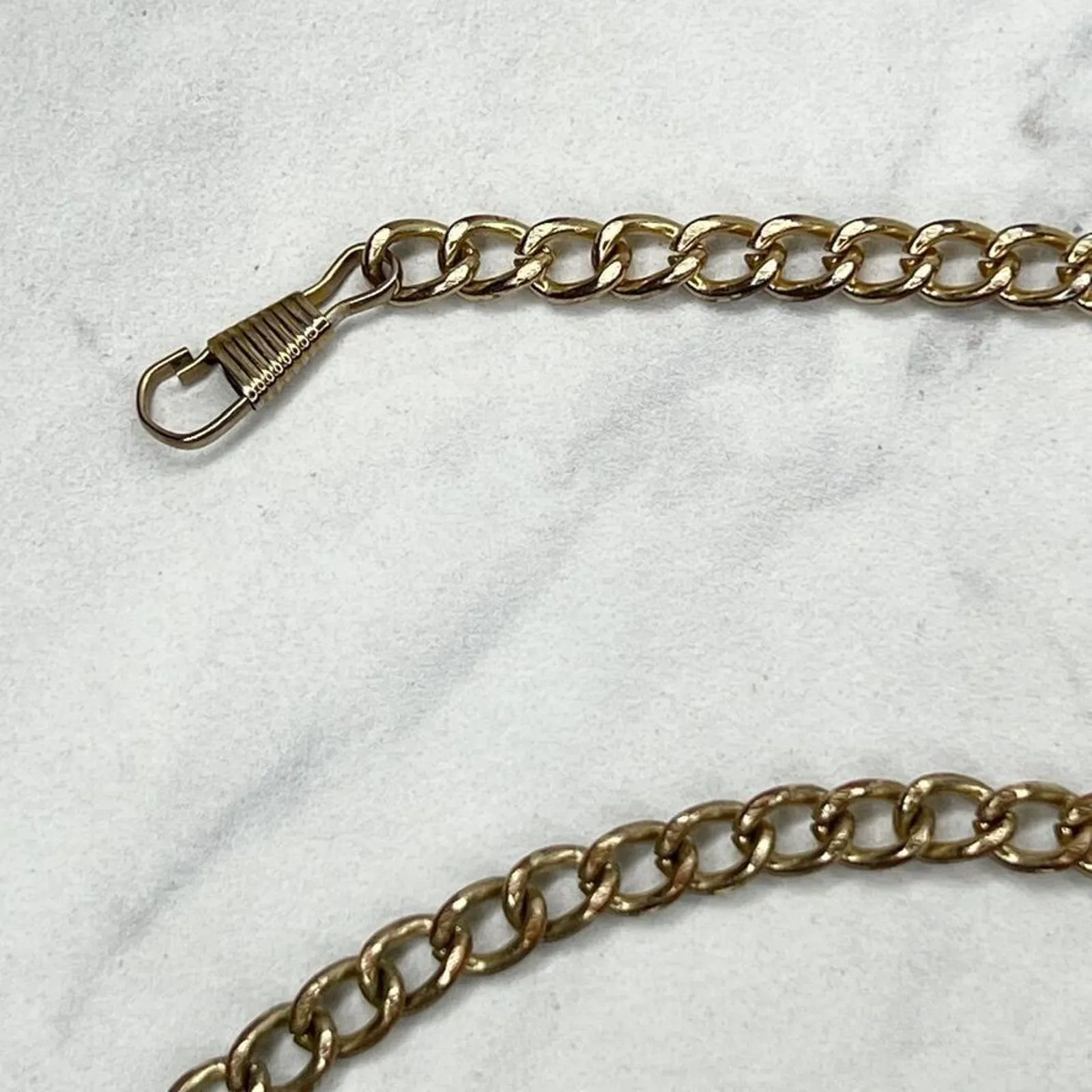 Gold Tone Skinny Chain Link Purse Handbag Replacement Strap ✨ - Image 2
