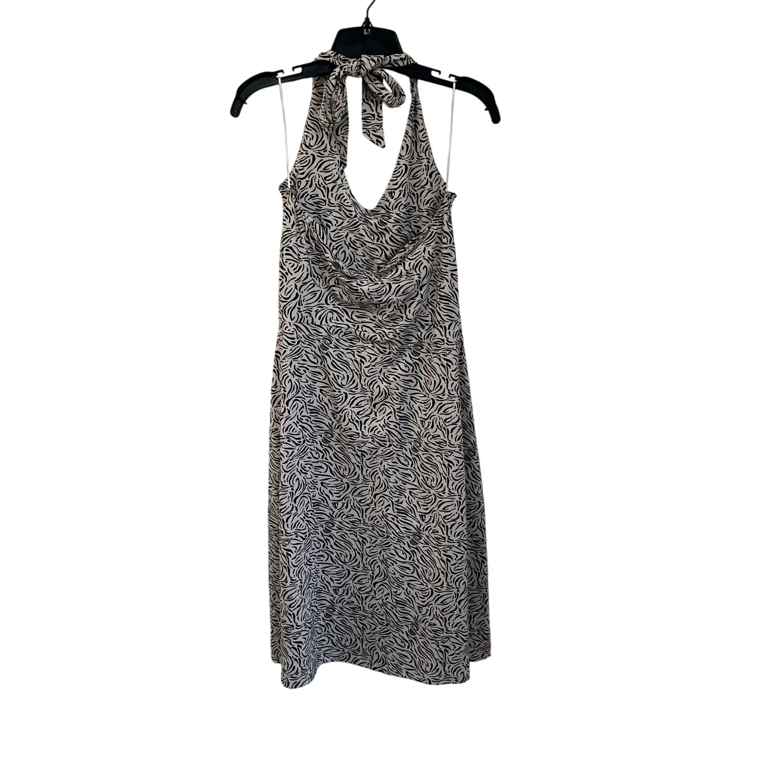 NWT Pact Organic Windswept Halter Dress Oat Maya Size Small - Image 2