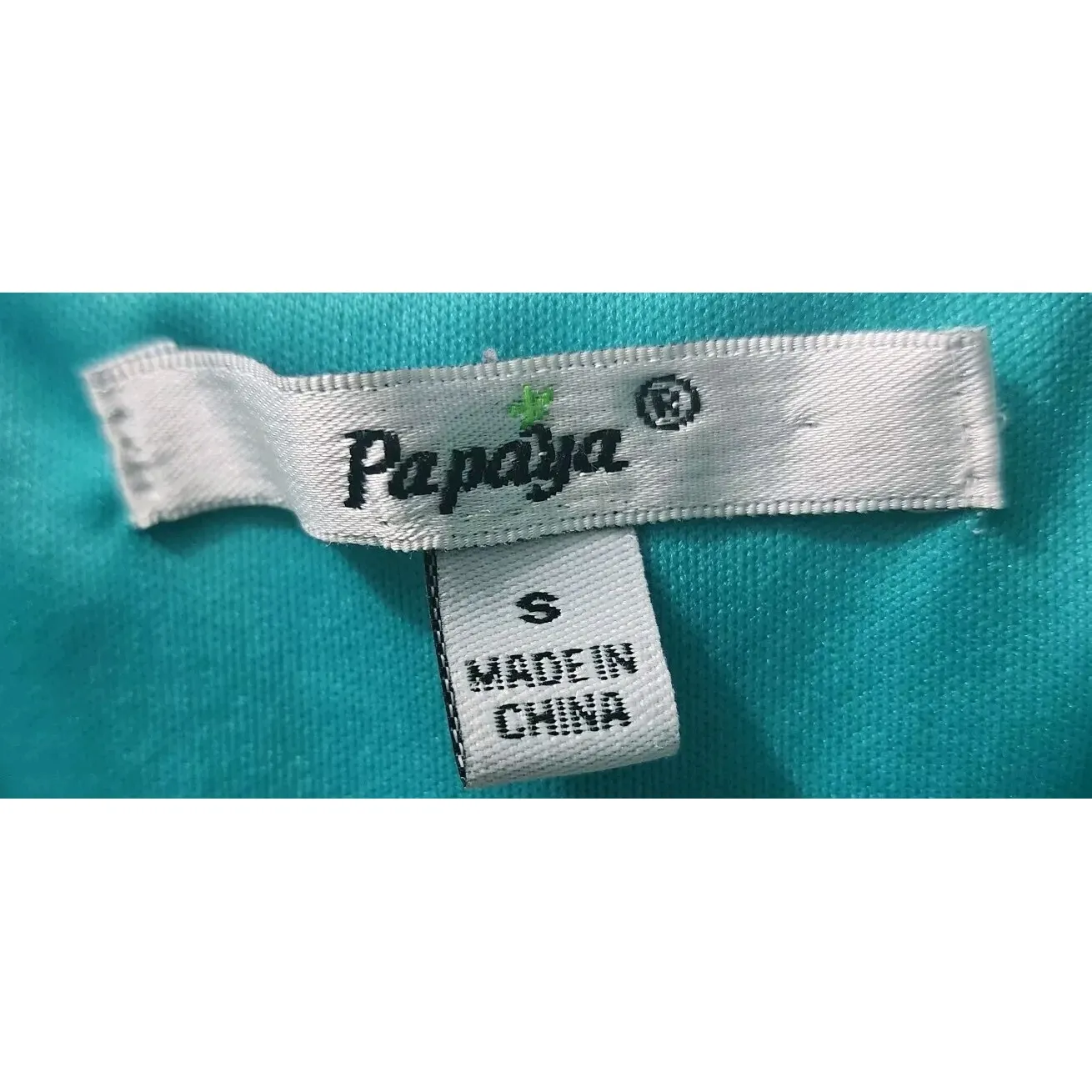 Papaya Green Dress Sleeveless Embroidered Casual Summer Dress Size‎ S - Image 3