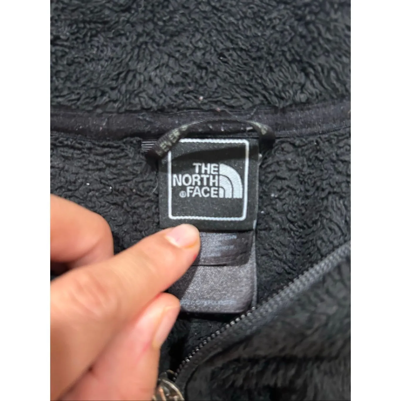 The North Face Women’s Small Black Full Zip Fleece Jacket Soft Cozy Outdoor - Image 3