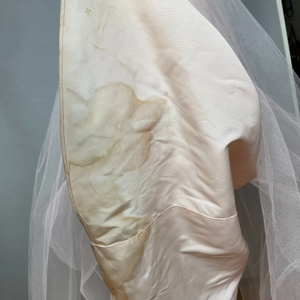 Vintage Prom Dress Strapless Wounded Bird Pink Tulle Susie Q Halloween Costume Size XXS - Image 10