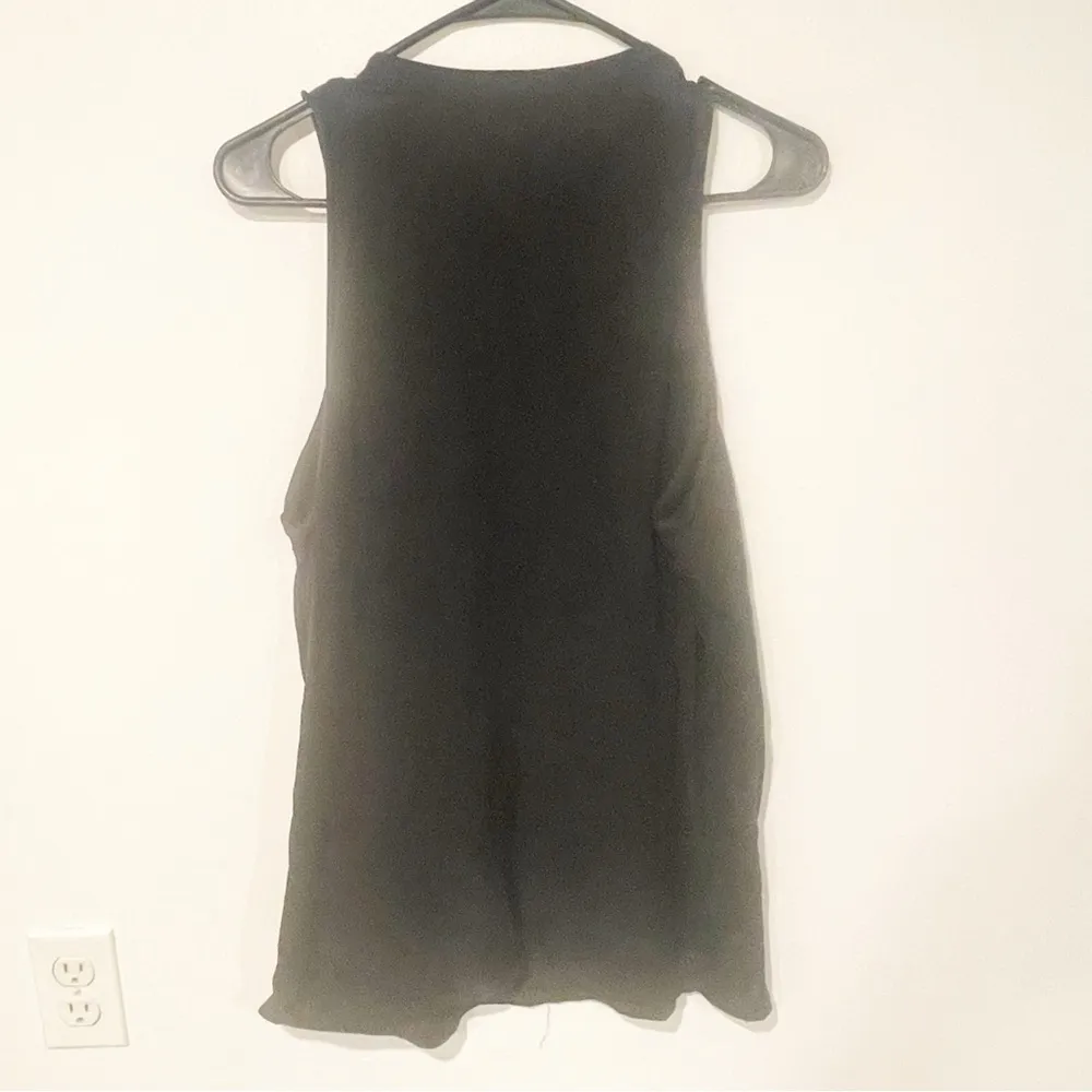 3.1 Phillip Lim Size Small Black Lights Out Combo Tank Top Cotton Silk - Image 6