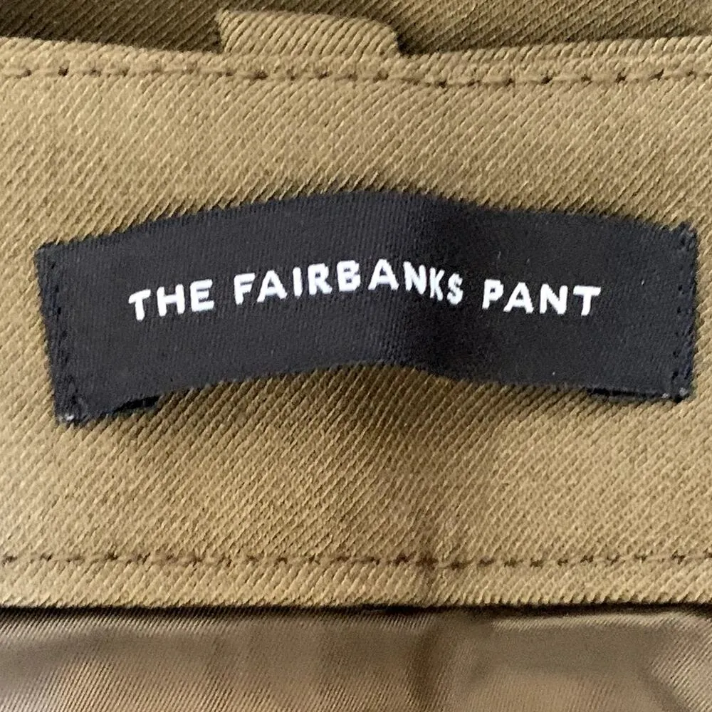 NWT Madewell The Fairbanks Pant in Dark Olive Green NO362 - Image 8