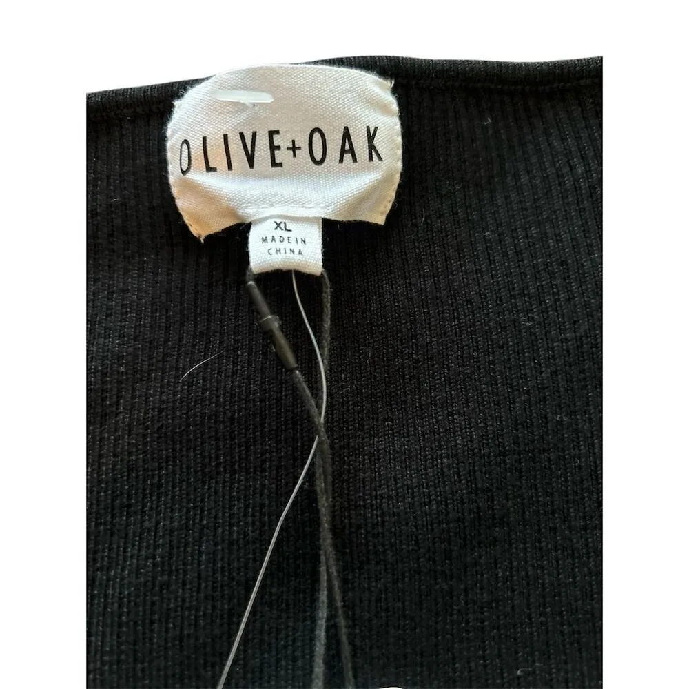 Olive + Oak Women's‎ XL Black V - Image 3