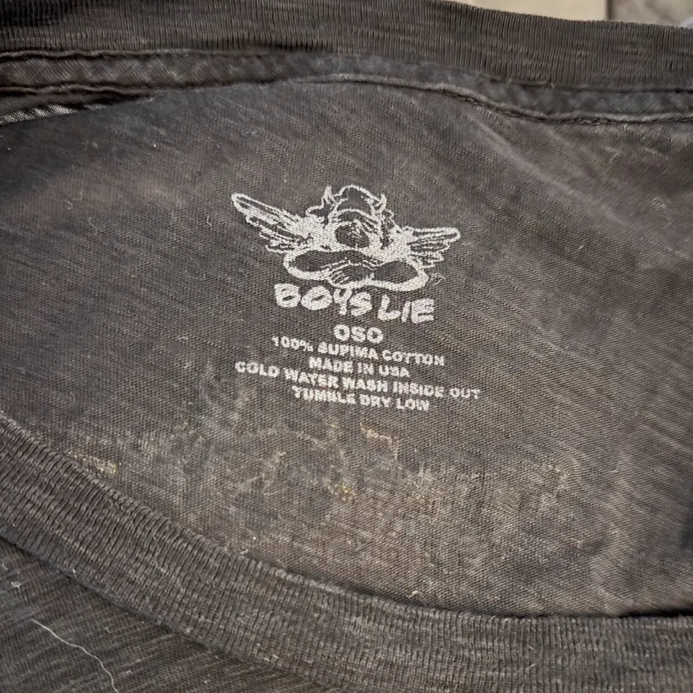 Boys Lie ‘Prisoner of Love’ Black UNISEX Graphic Tee - Image 8