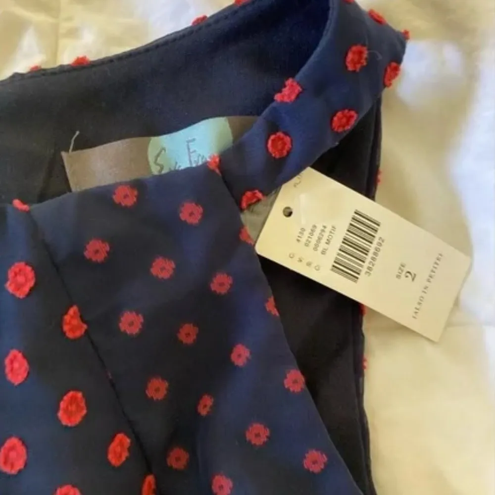 NEW Anthropologie - Eva Franco Maryanne Clip Swiss Dot Ruffle Dress - Image 3
