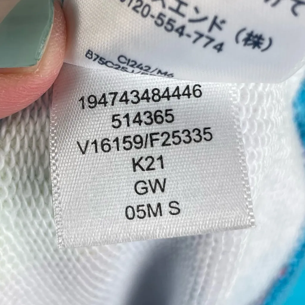 Lands' End Serious Sweats Crewneck Long Sleeve Sweatshirt Women's Size Small Blue - Image 7