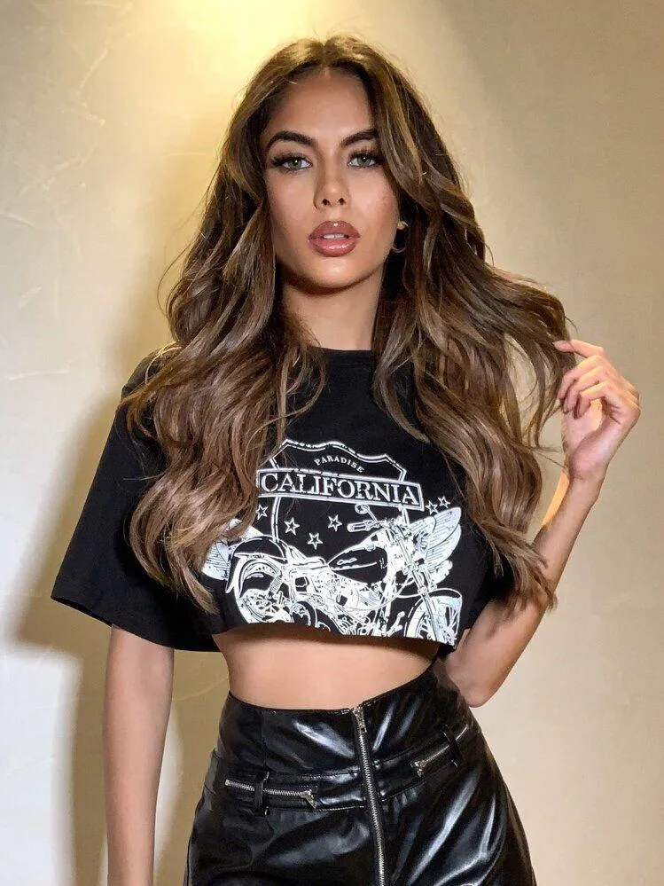 SheIn Graphic Tee - Image 2