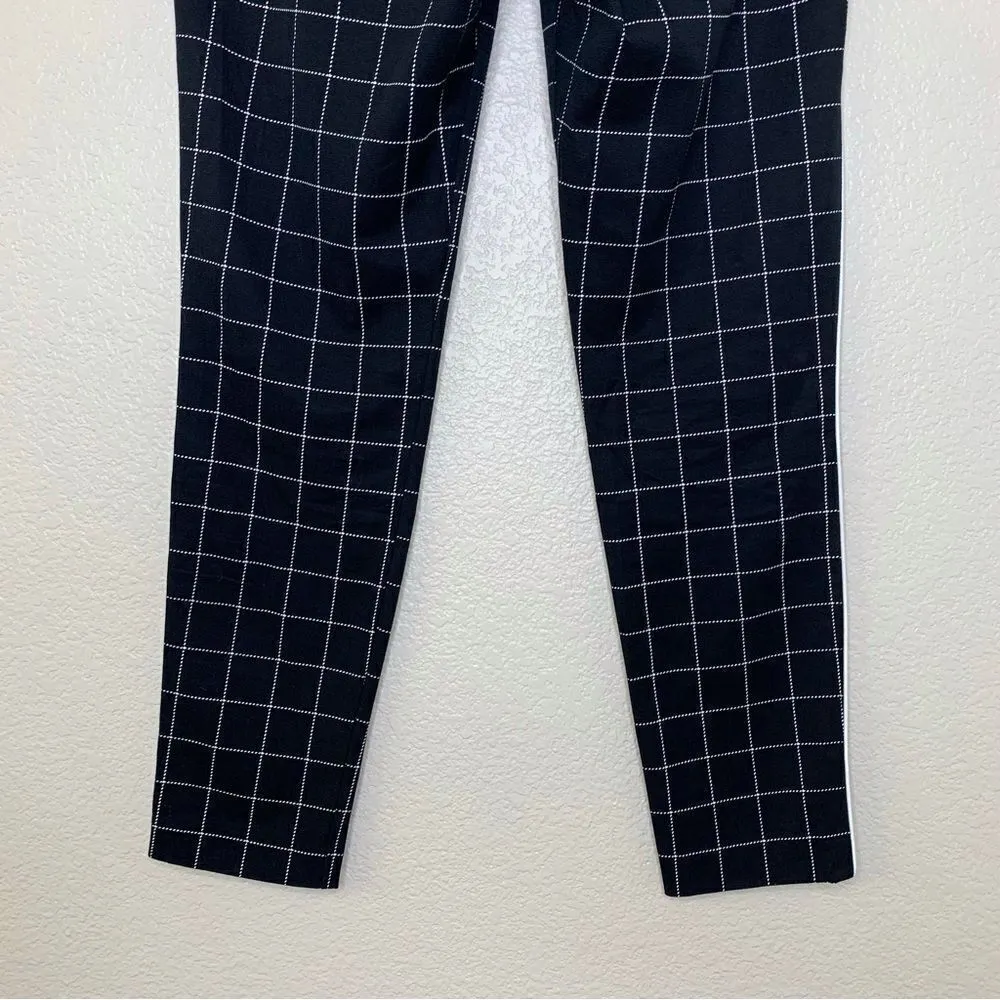 NWOT Old Navy Women’s Black Grid Pixie Skinny Ankle Pants - Image 10