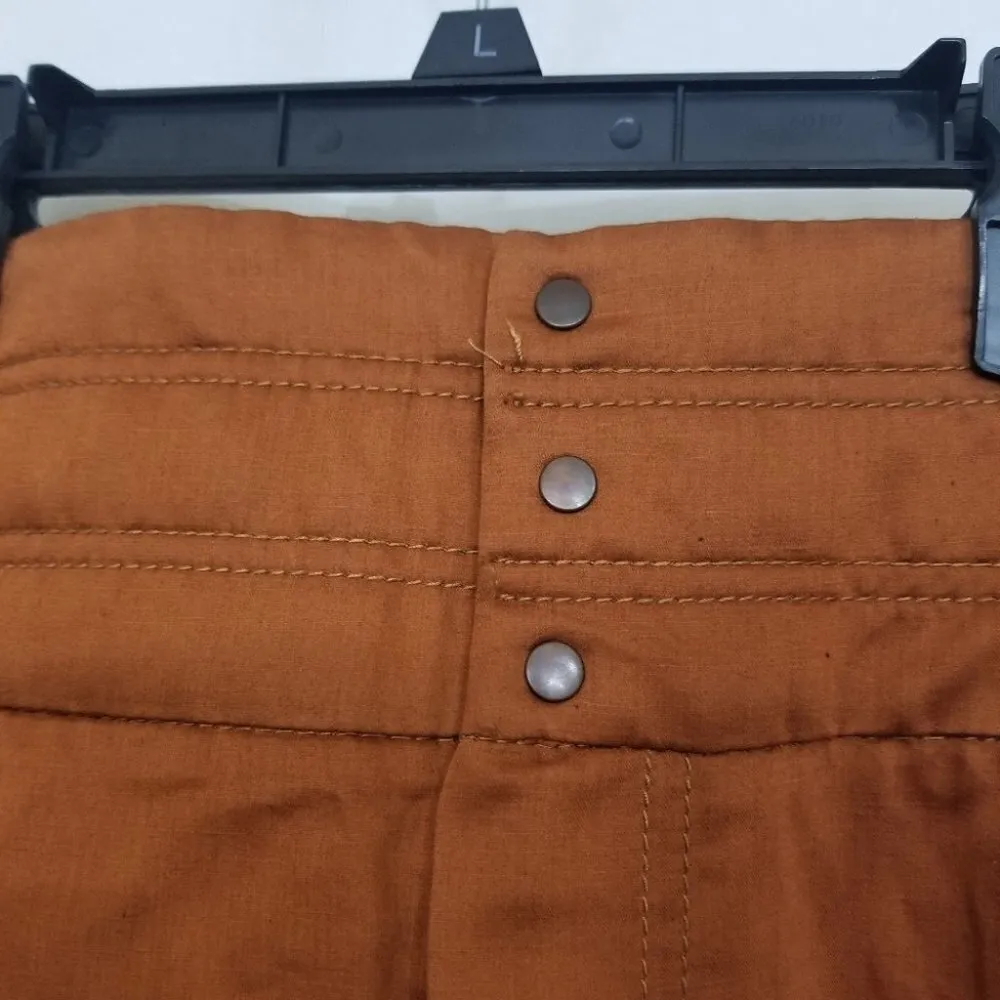 Mango Commited Otganic Cotton mini skirt Brown Size M - Image 5