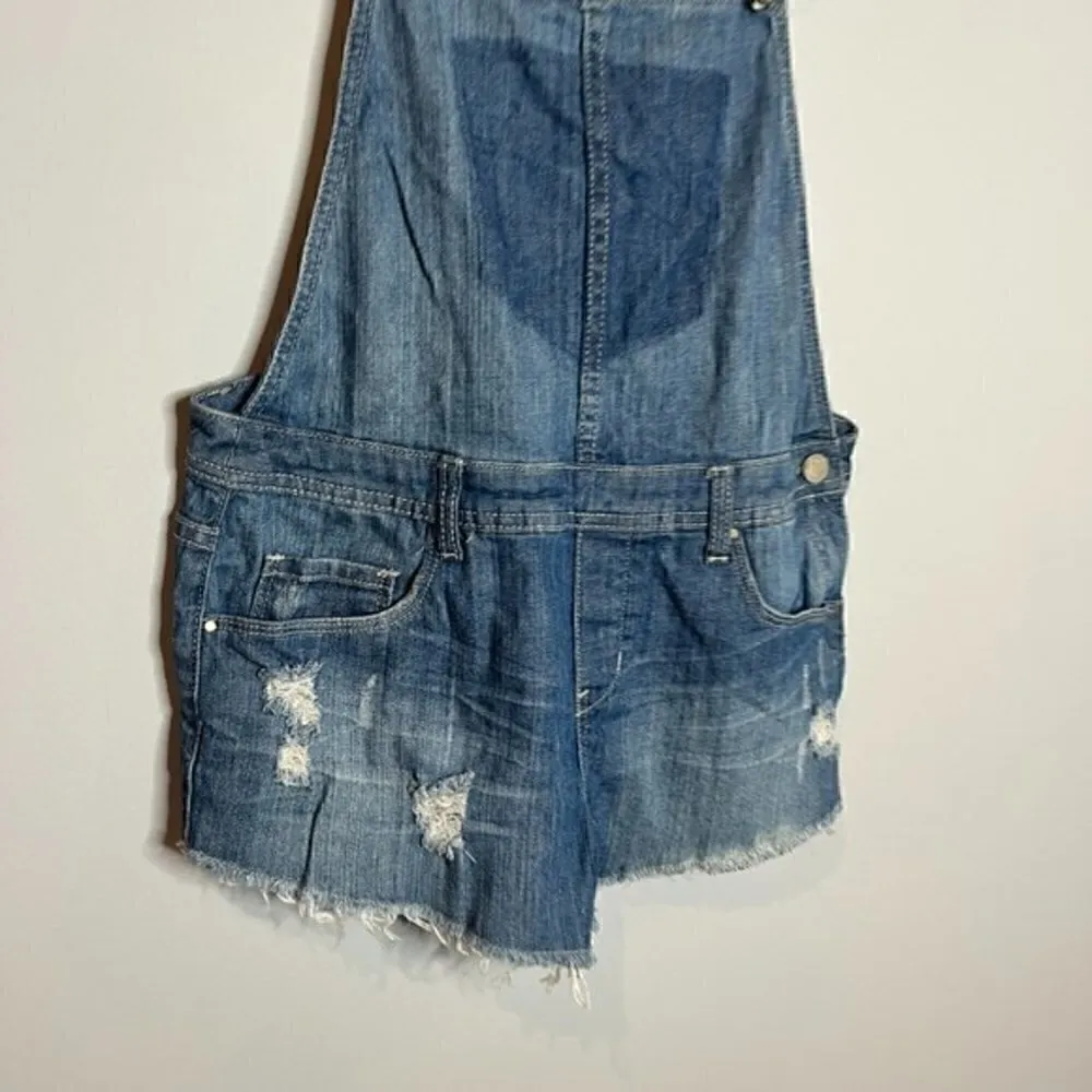 Blank NYC denim overall shorts - Image 3