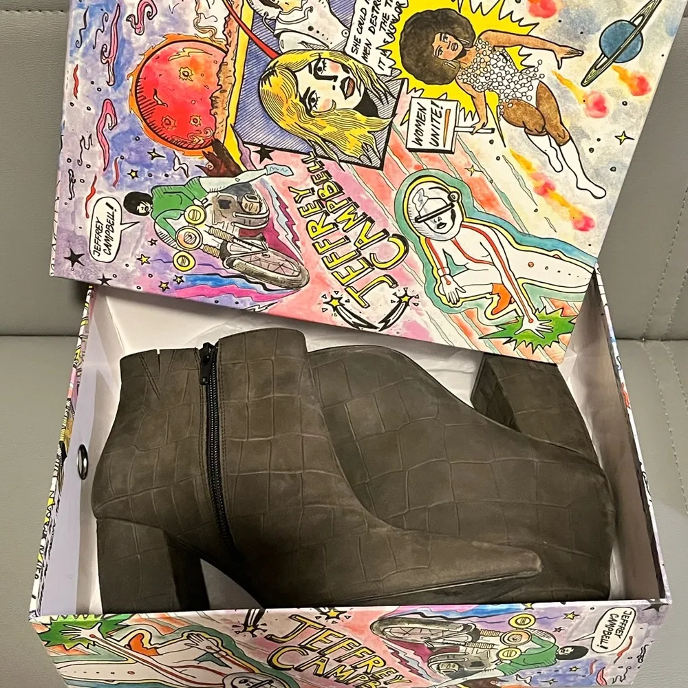 Jeffrey Campbell suede boots - Image 7