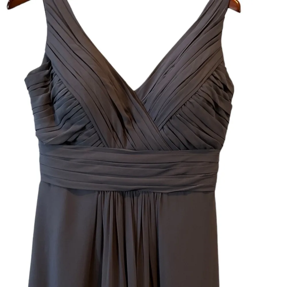 Bill Levkoff size 12 gray‎ dress - Image 3