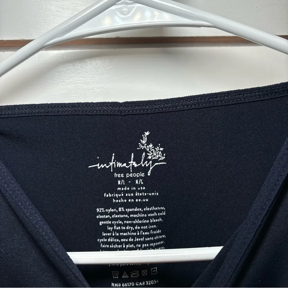 Free People Seamless Lettuce Edge Bodysuit - Image 4