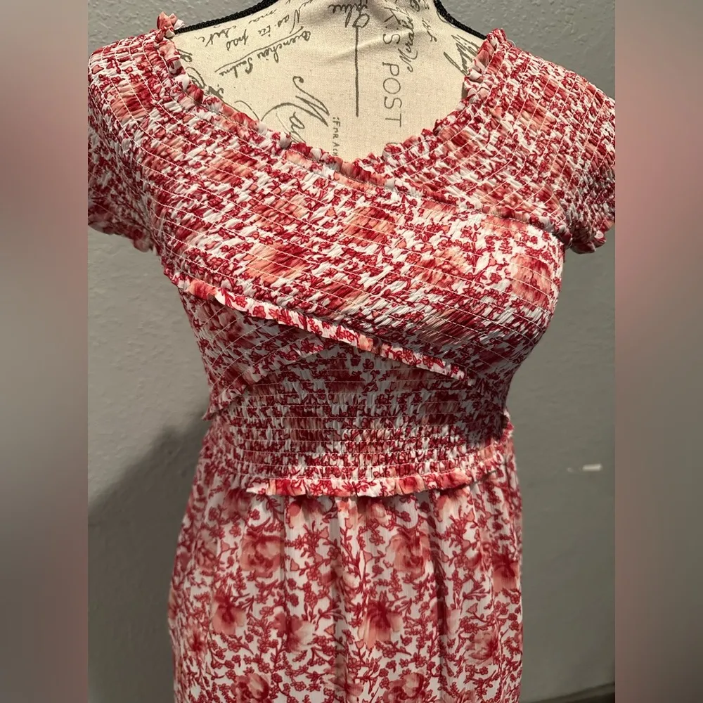 New with tags Steve Madden Women's Bb Dakota RSVP Me Dress , floral dress pink - Image 5