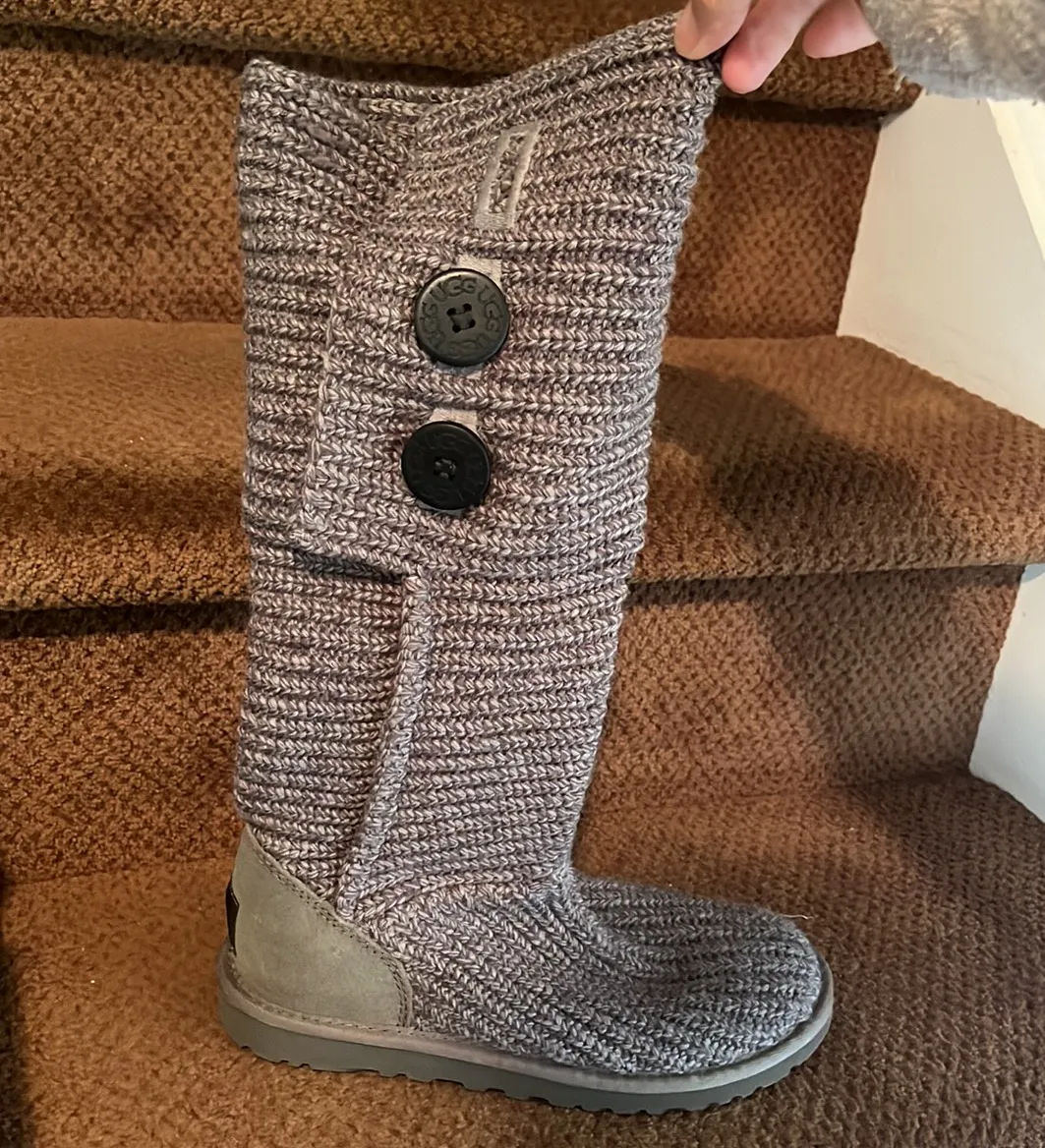 Cardy Knit Boots - Image 7