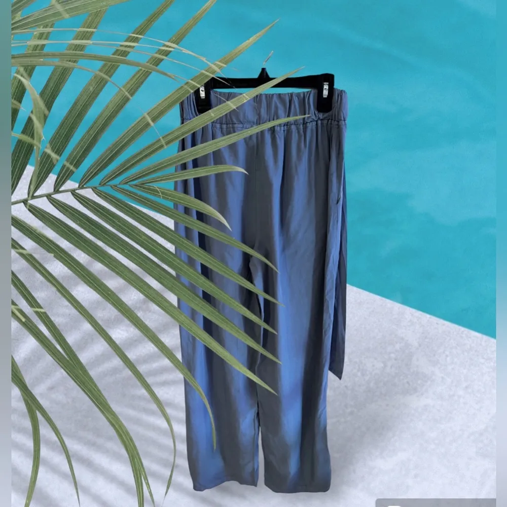 Thread Supply Paperbag Pants gray wide leg size XXSmall - Image 5