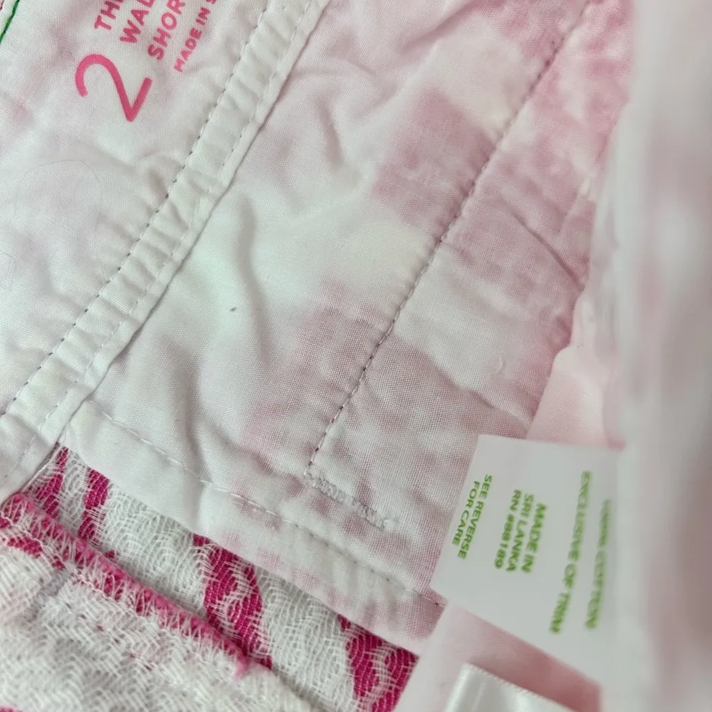 Lilly Pulitzer • Walsh Shorts Capri Pink Yacht Sea Pink White Size 2 Small - Image 5