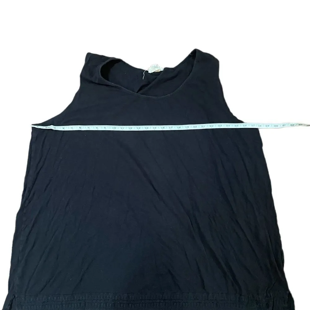 Pure by Ulla Popken black tunic tank Black Size 28 - Image 3