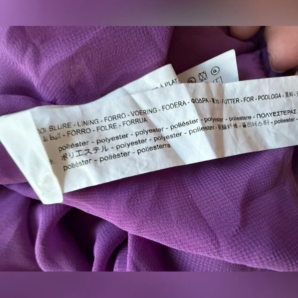 Zara cutout Multicolor metallic Cut-Out Mini Dress women size M - Image 8