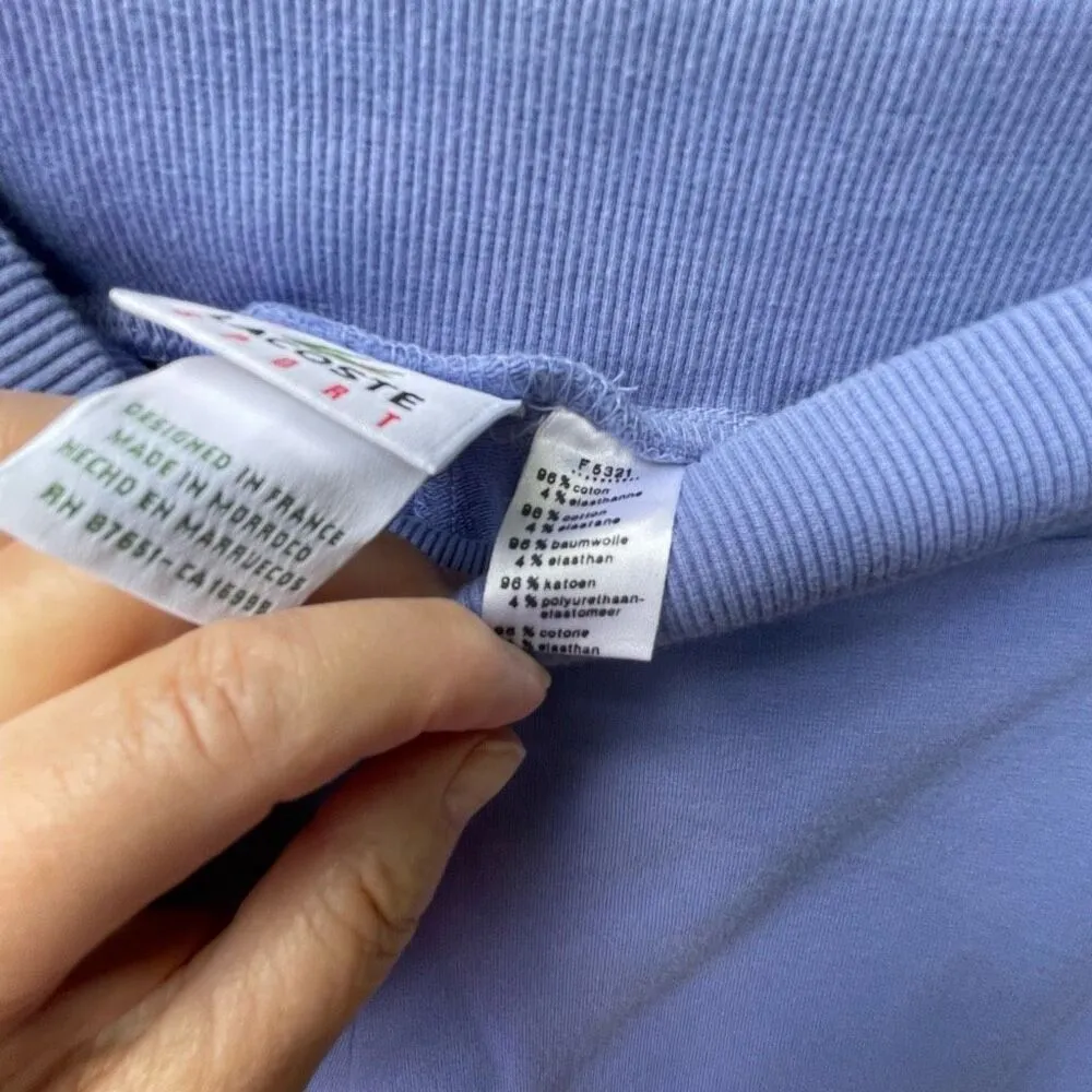 Lacoste woman’s size 44 (XL ) striped sides track pants - Image 4